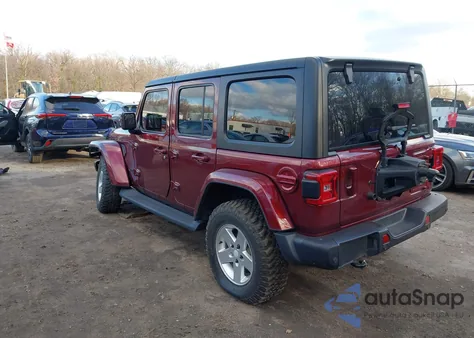 2021 Jeep Wrangler Unlimited High Altitude 4X4 из США, поврежденный, VIN 1C4HJXEN3MW638792